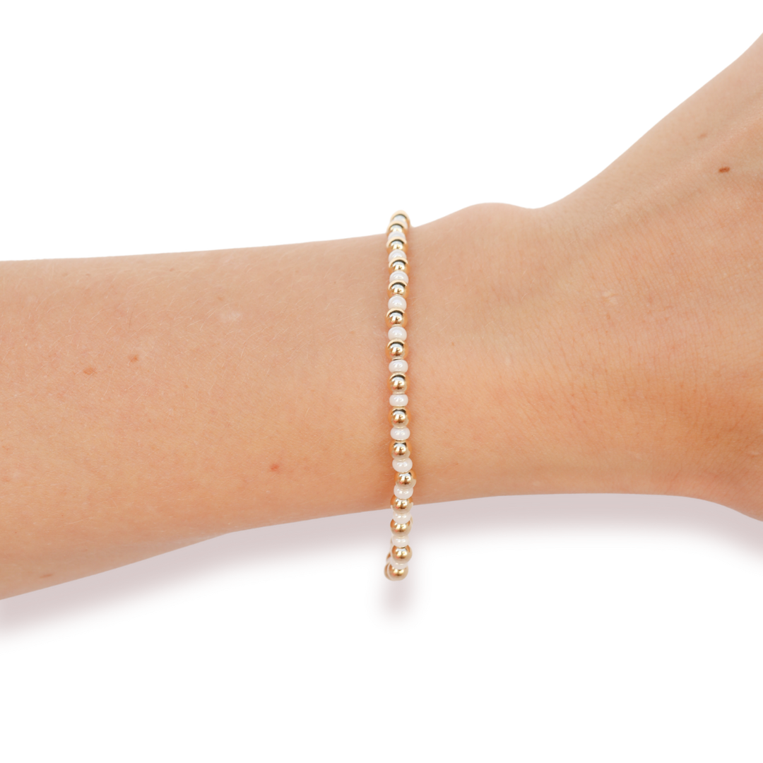 Demi Bracelet in Pastel Pink