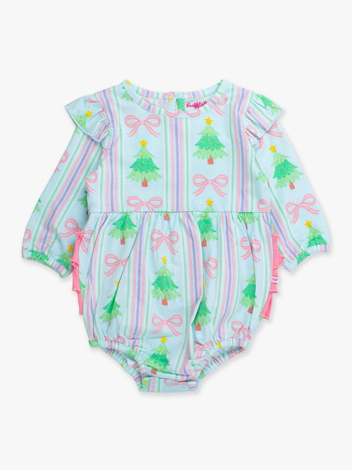 Merry Bows Bubble Romper