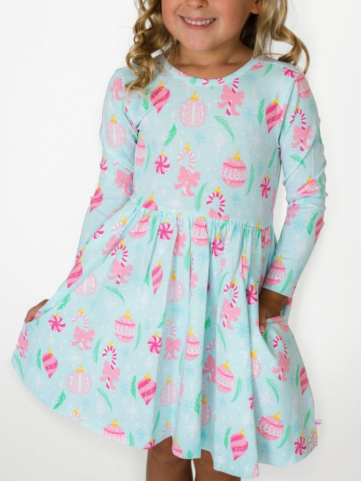 Ornament Dreams Longsleeve Dress