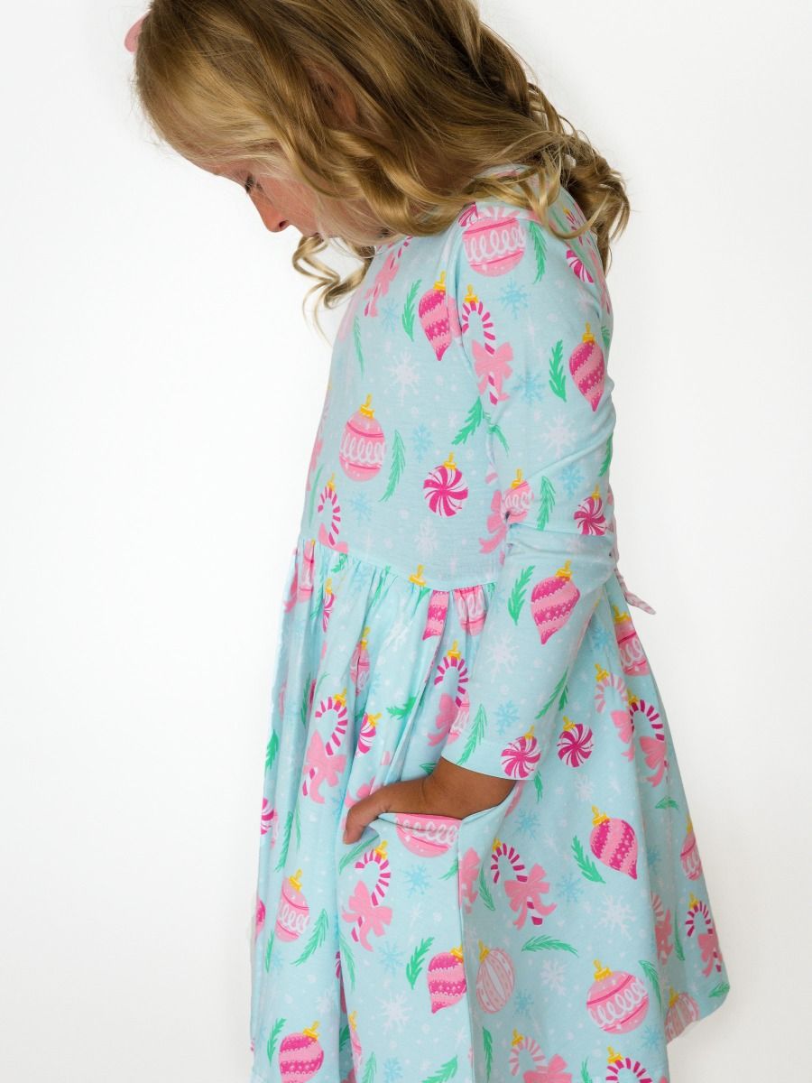 Ornament Dreams Longsleeve Dress