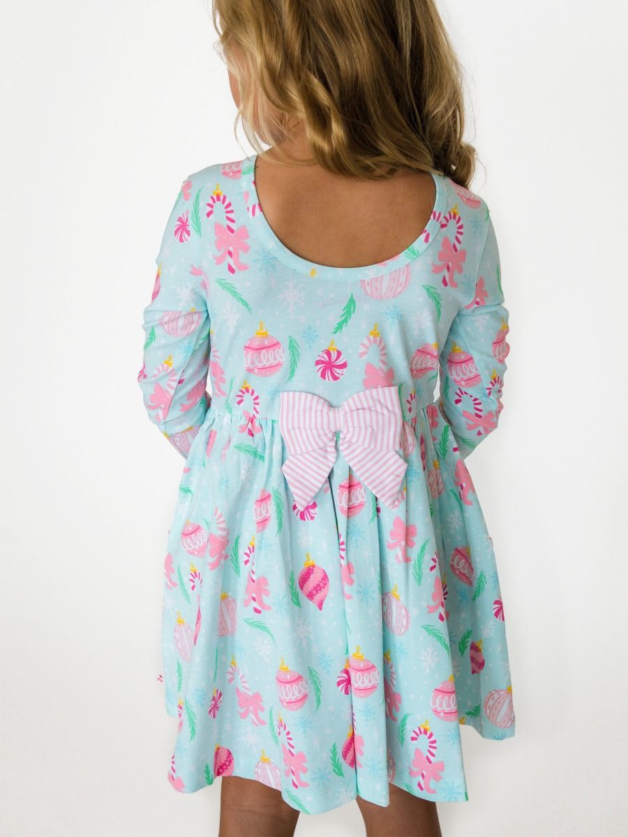 Ornament Dreams Longsleeve Dress