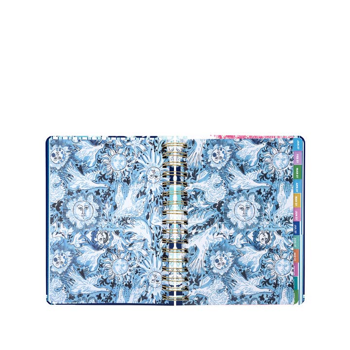 Large 17 Month Agenda - Shell Shine