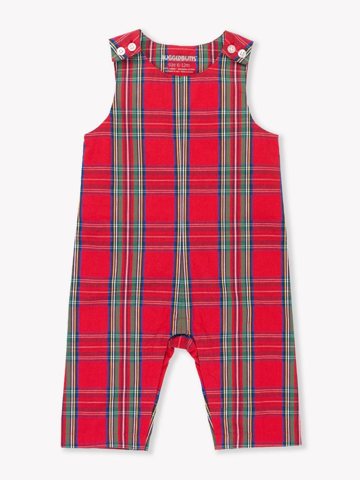 Longall Romper - Tis The Season Plaid