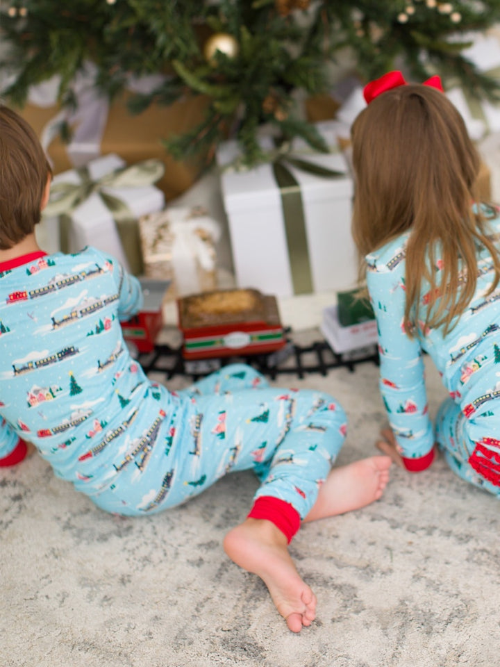 Long Sleeve Pajama Set - All Aboard