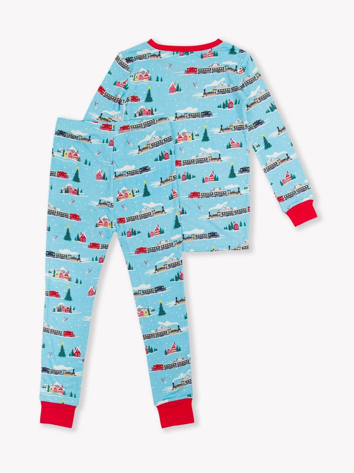 Long Sleeve Pajama Set - All Aboard