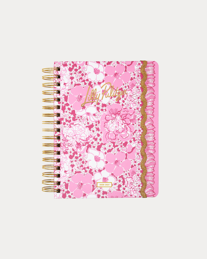 Large 17 Month Agenda - Conch Shell Pink Burst Of Joy