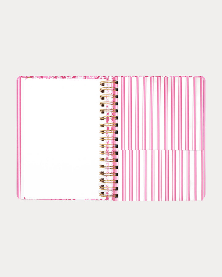 Large 17 Month Agenda - Conch Shell Pink Burst Of Joy