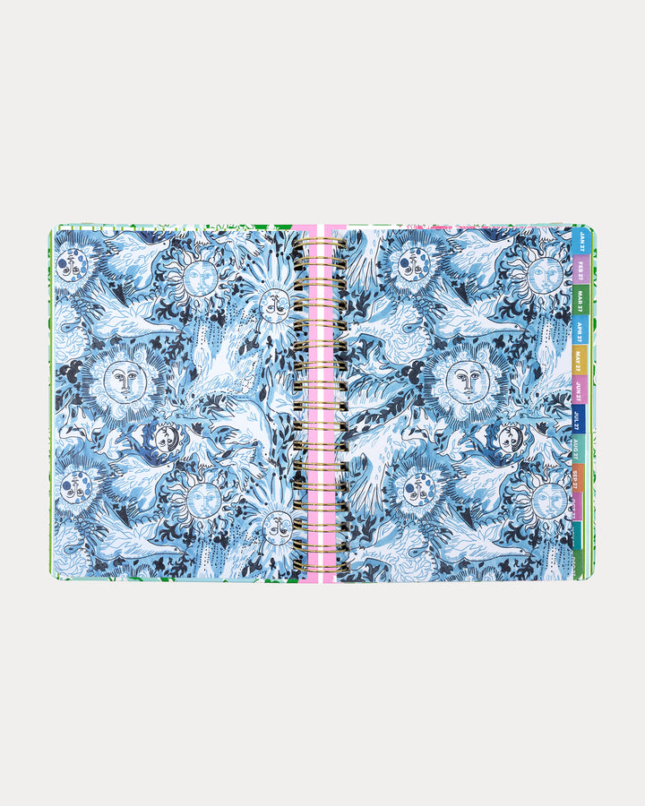 Large 17 Month Agenda -  Mint Condition Burst Of Joy