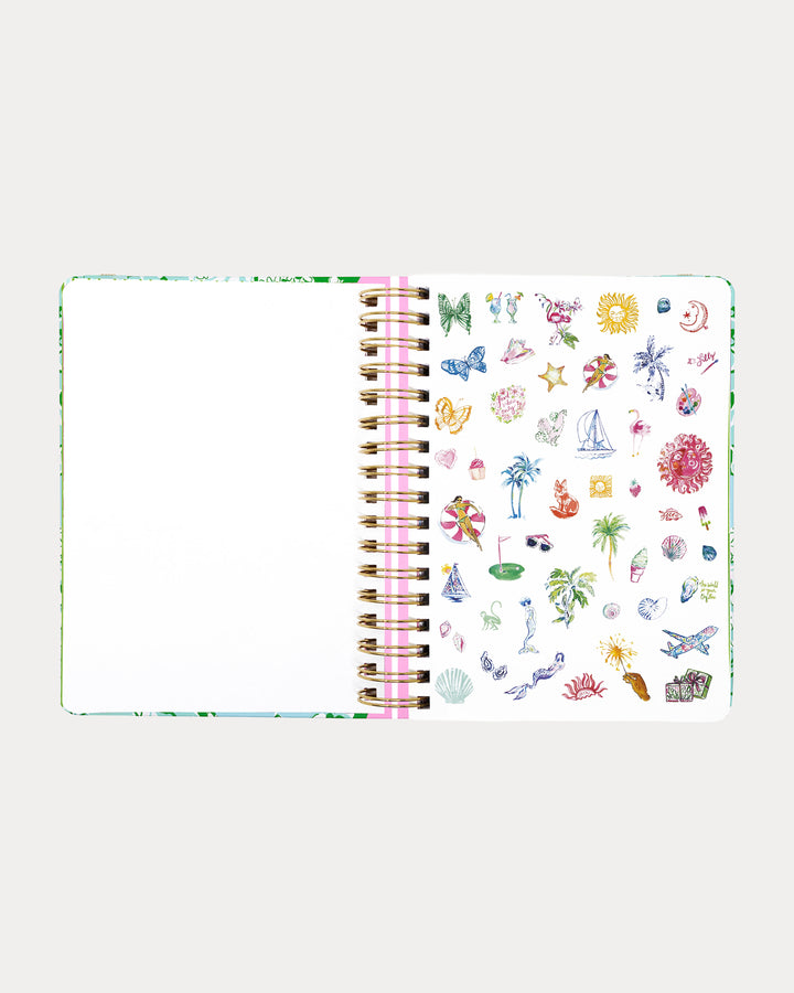 Large 17 Month Agenda -  Mint Condition Burst Of Joy