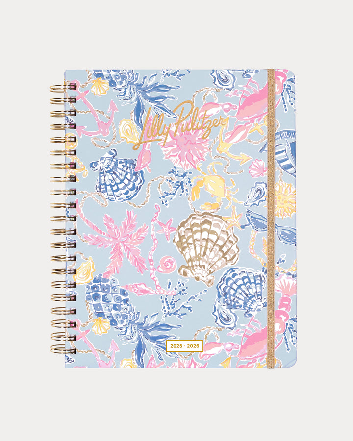 Jumbo 17 Month Agenda - Multi Lil Barefoot Beachcomber