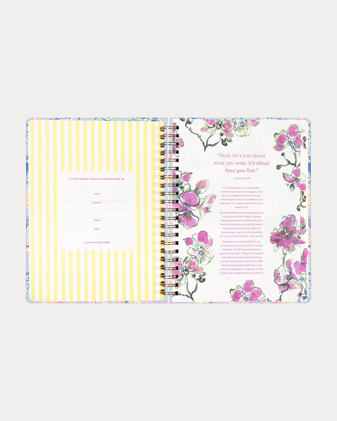 Jumbo 17 Month Agenda - Multi Lil Barefoot Beachcomber