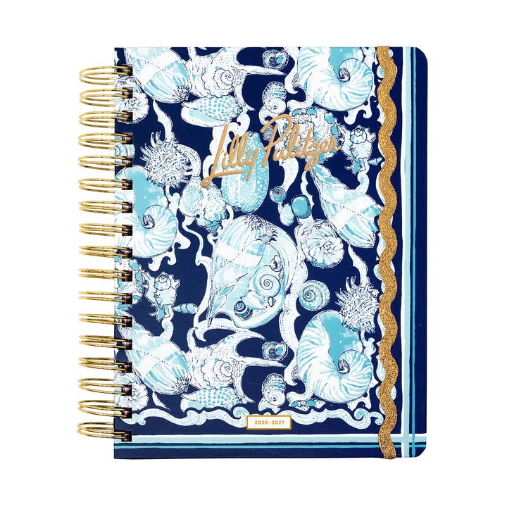 Large 17 Month Agenda - Shell Shine