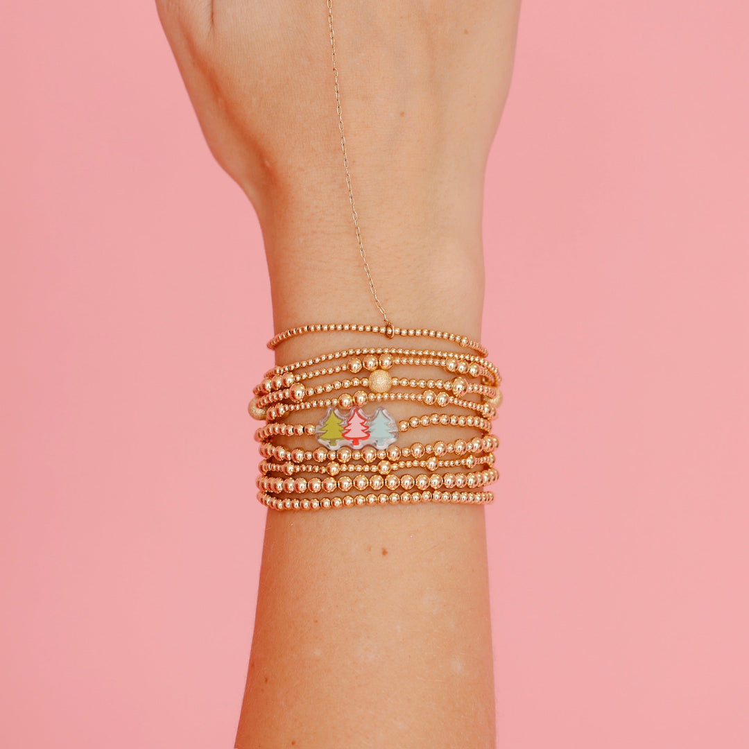 Tree Trio | Holiday Bracelet
