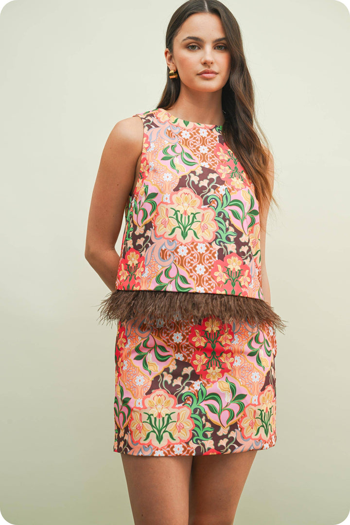 Garden Party Sleeveless Top