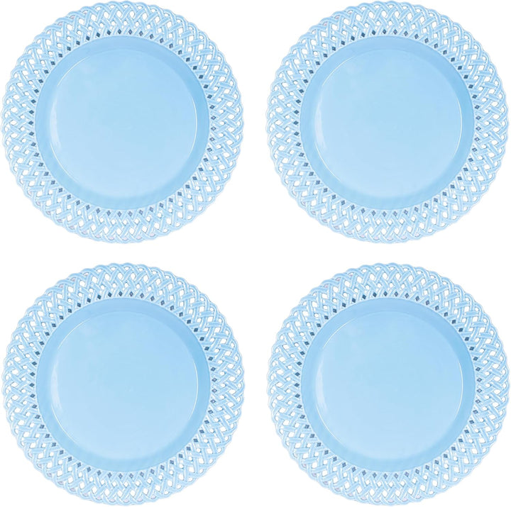Dinner Plate Set - Hydrangea Blue