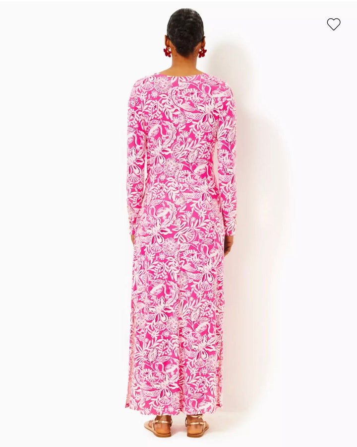 Bryson Maxi Dress - Passion Fruit Pink