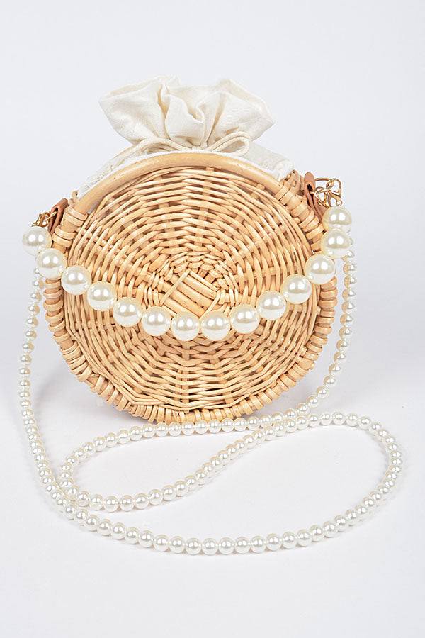 Bamboo Pearl Clutch