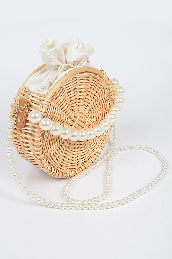 Bamboo Pearl Clutch