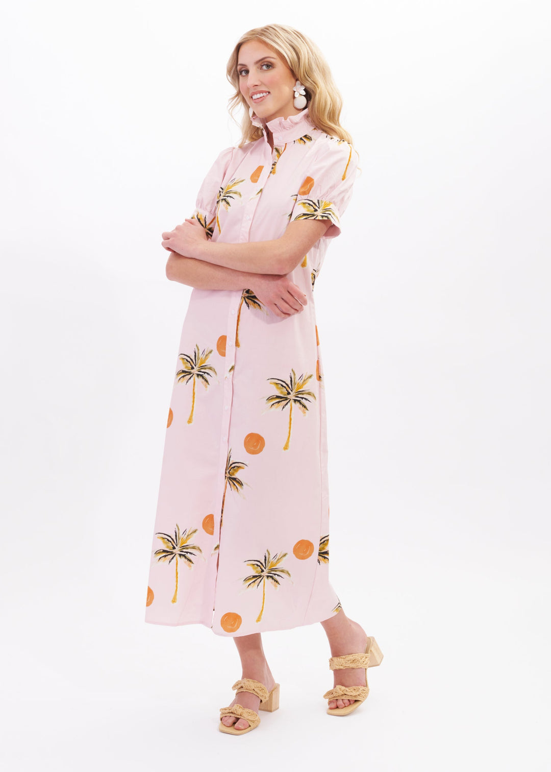 Palma Dress - Sun Coco Pink