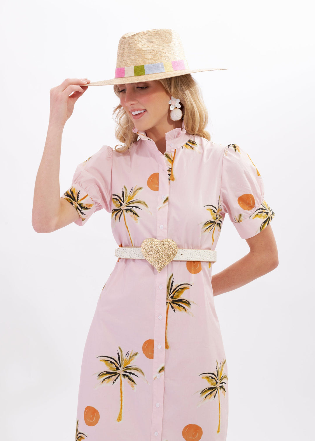 Palma Dress - Sun Coco Pink