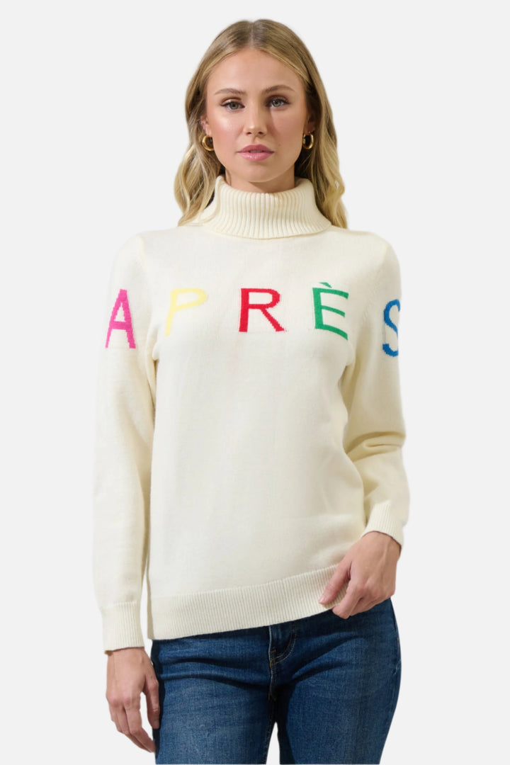 Clovis Apres Turtleneck Sweater - Cream