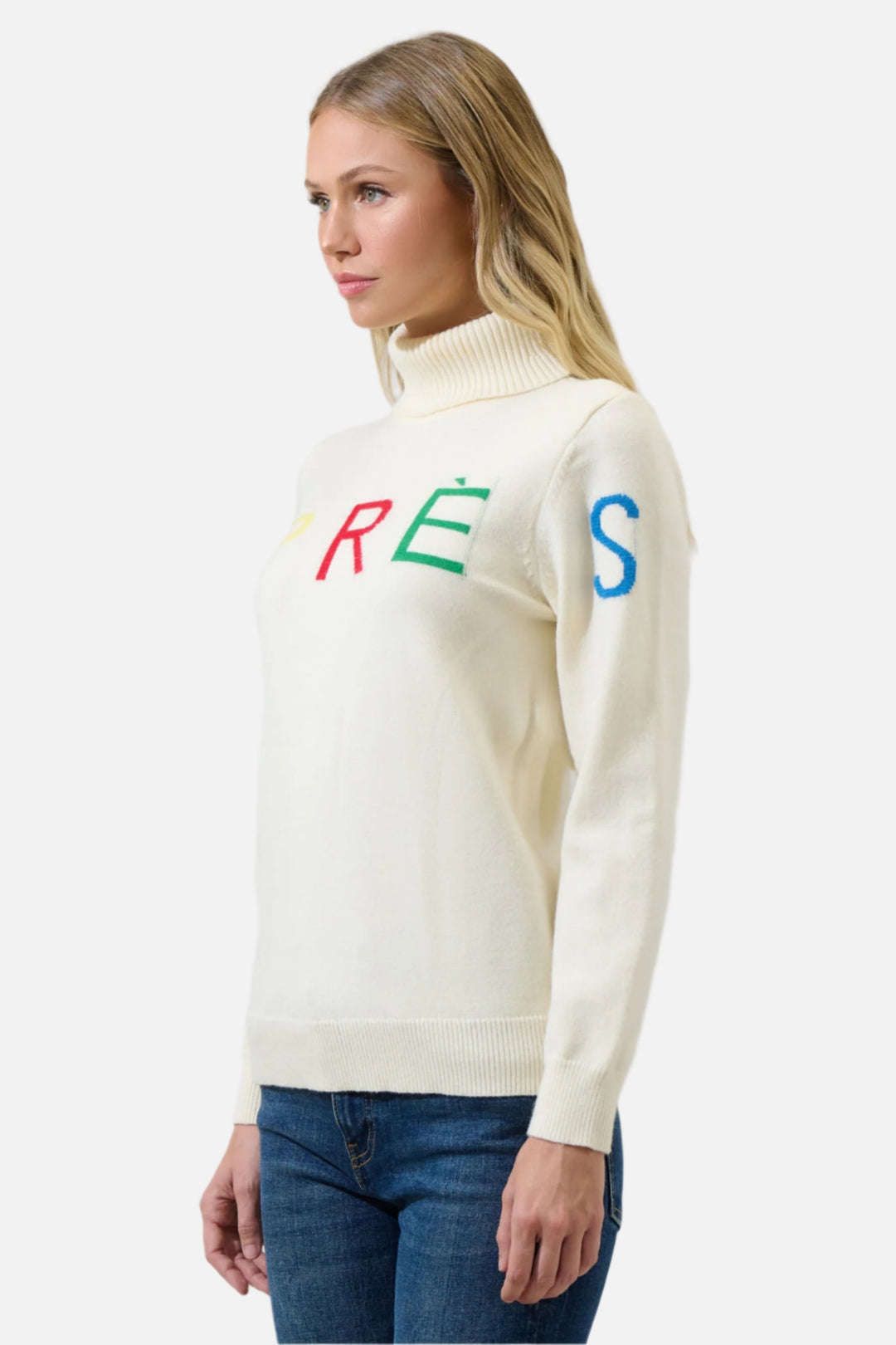 Clovis Apres Turtleneck Sweater - Cream