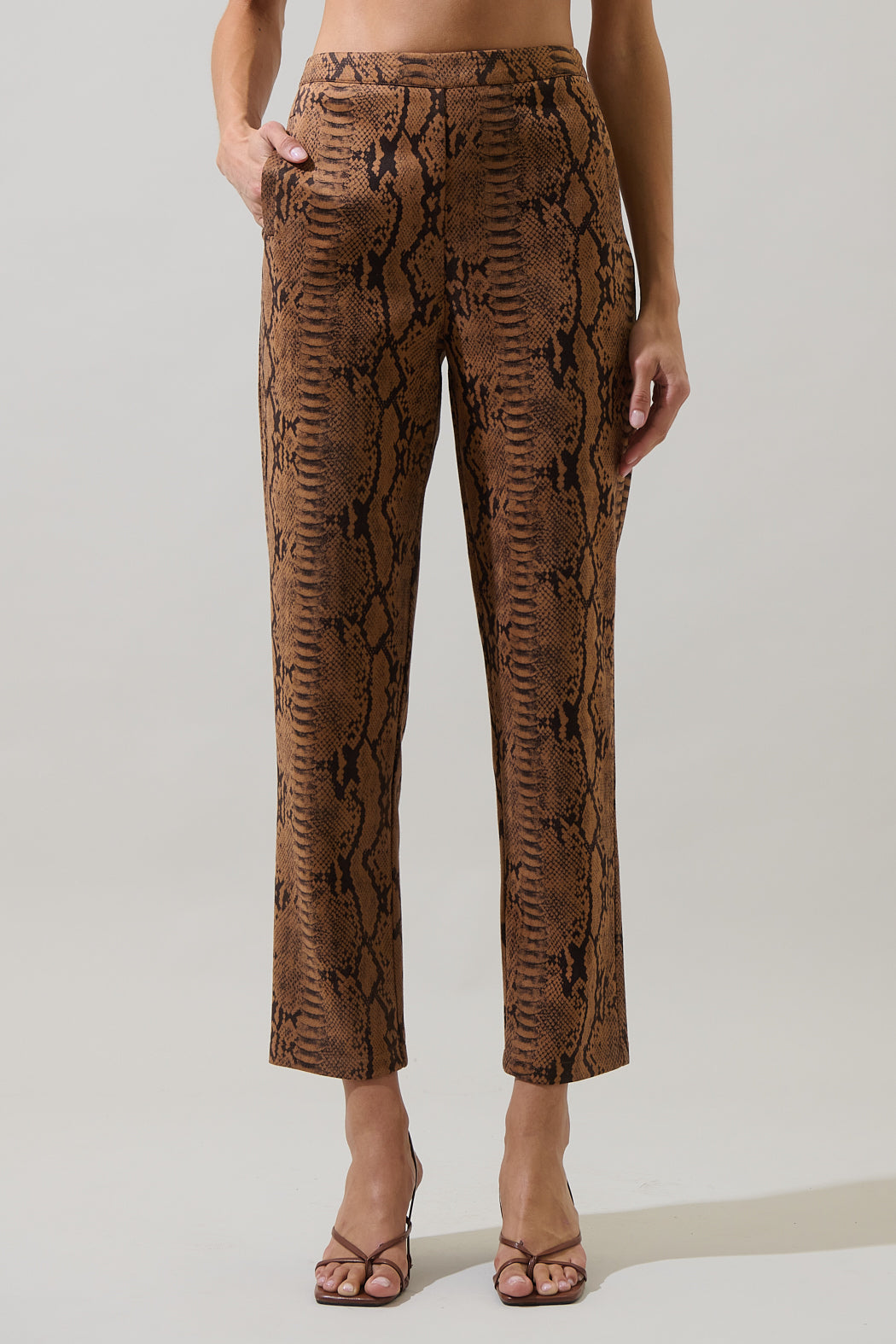 Sander Faux Suede Snake