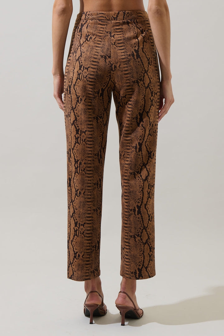 Sander Faux Suede Snake