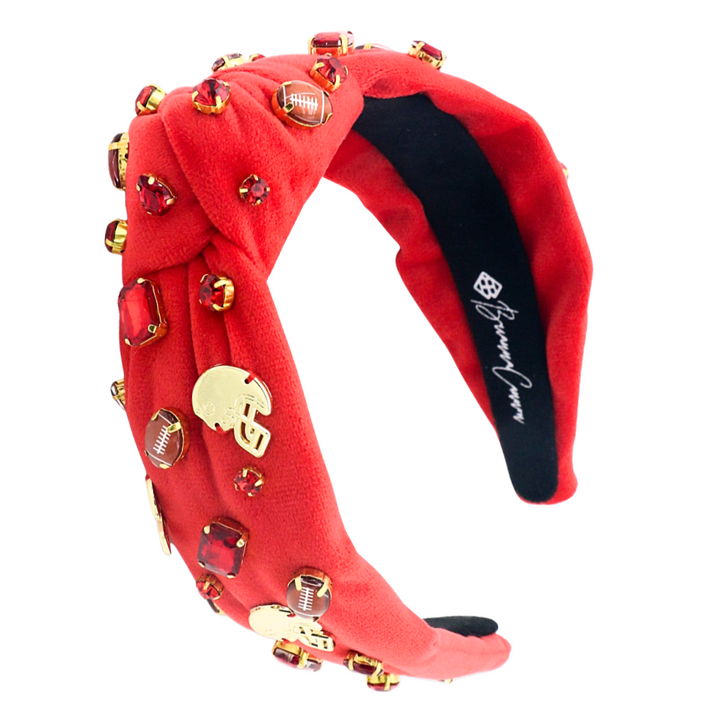 Fan Gear Football Headband - Red