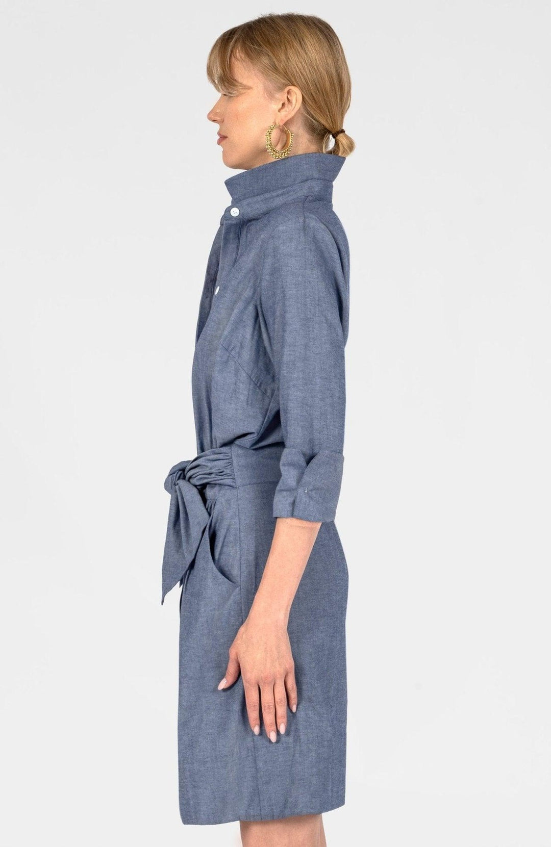 Breezy Blouson Dress