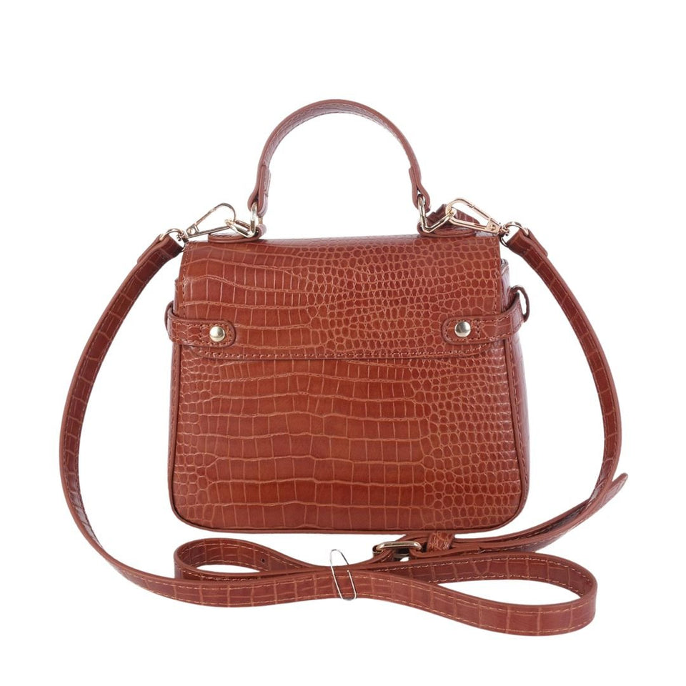 Celine Croc | Camel Handbag