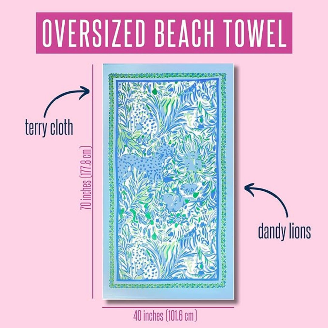 Beach Towel - Dandy Lions