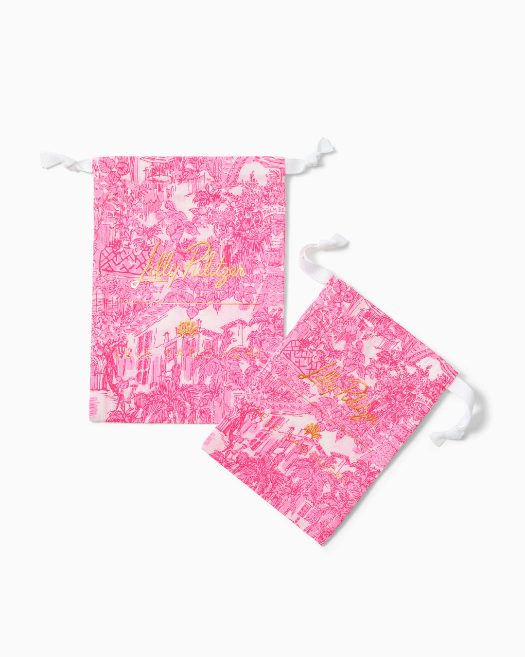 Lilly x Lele Crystal Lily Earrings - Passion Fruit Pink