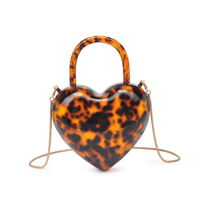 Cameron Evening Bag - Tortoise Heart