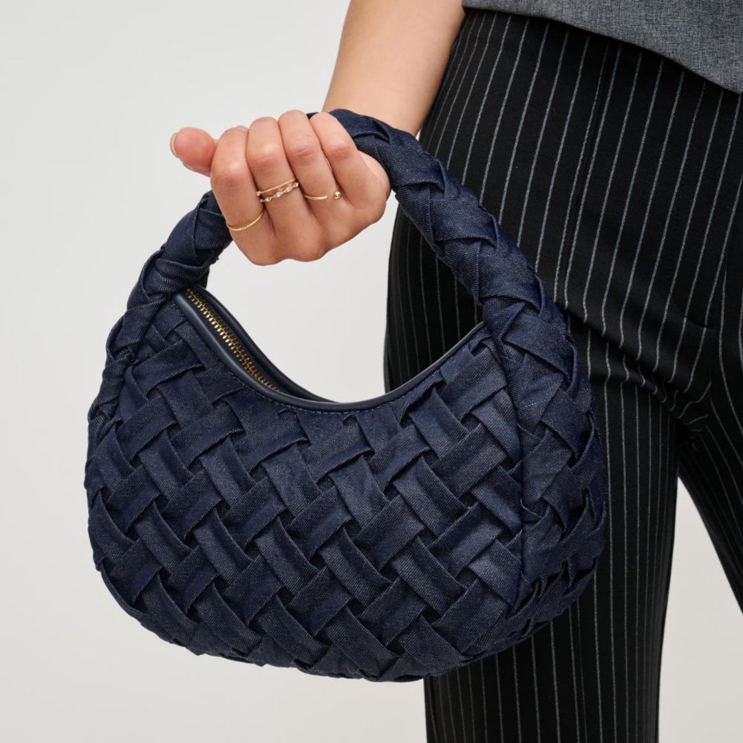 Noreen Clutch - Denim