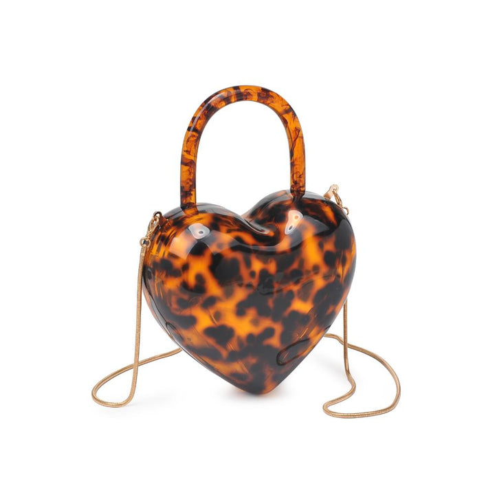 Cameron Evening Bag - Tortoise Heart