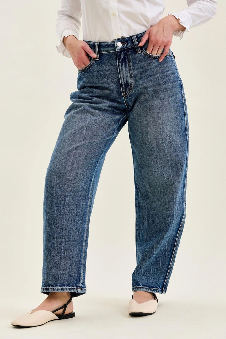 Judy Blue High Waist Rigid Magic Marlow Arc Denim Jeans - Petite