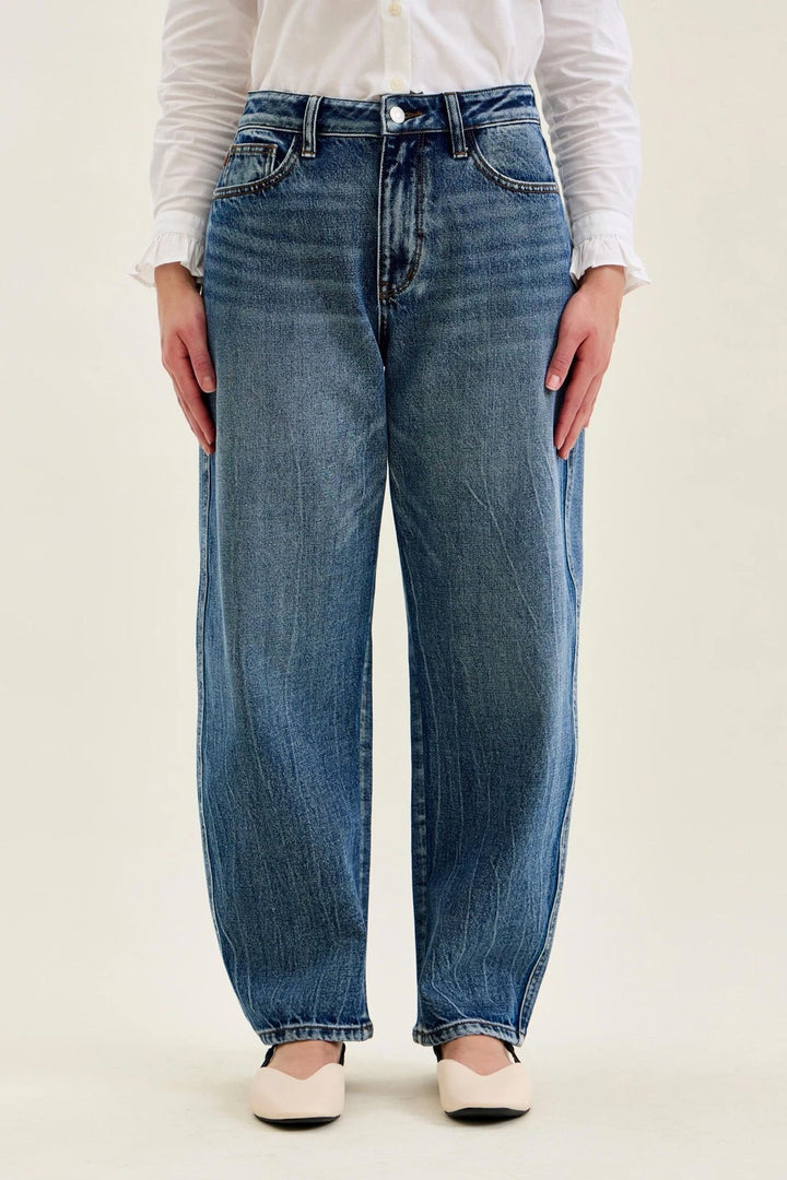Judy Blue High Waist Rigid Magic Marlow Arc Denim Jeans - Petite
