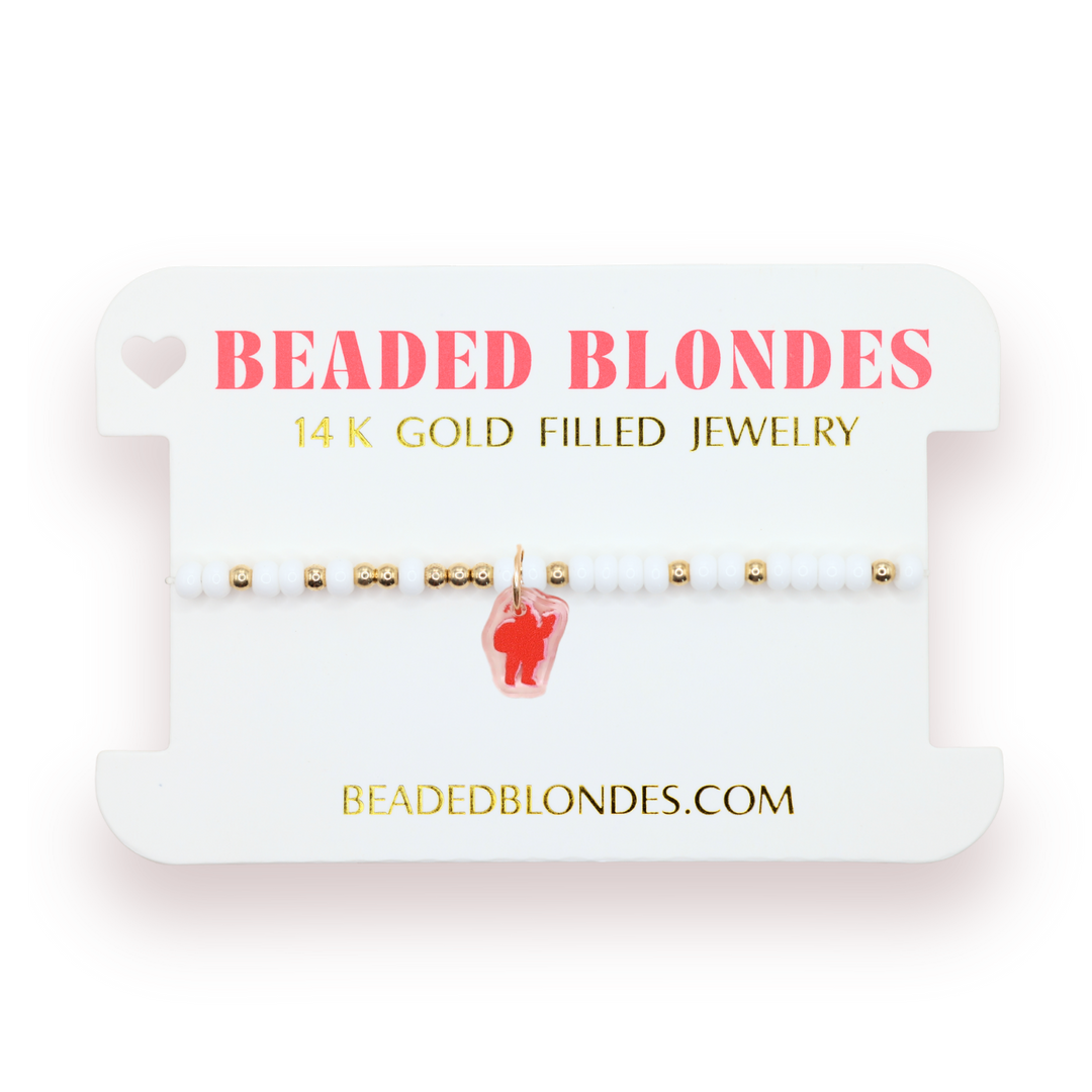 Santa Charm | Santa Bracelet