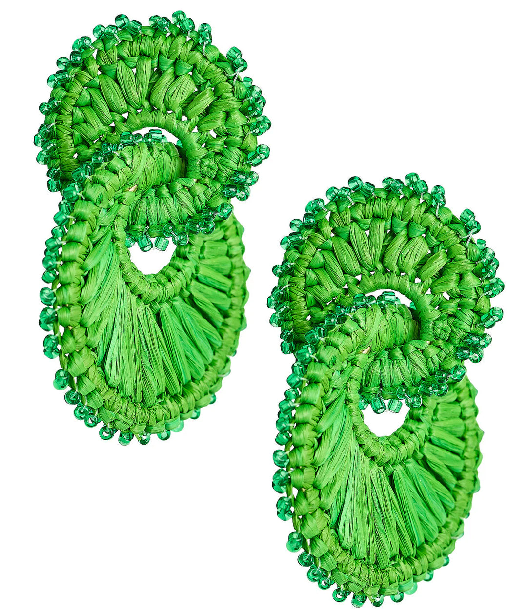 Tara Raffia Earring